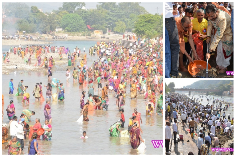 Ganga Cleaning Abhiyan – By Dharmakul Santo Bhakto Nov 5 2014