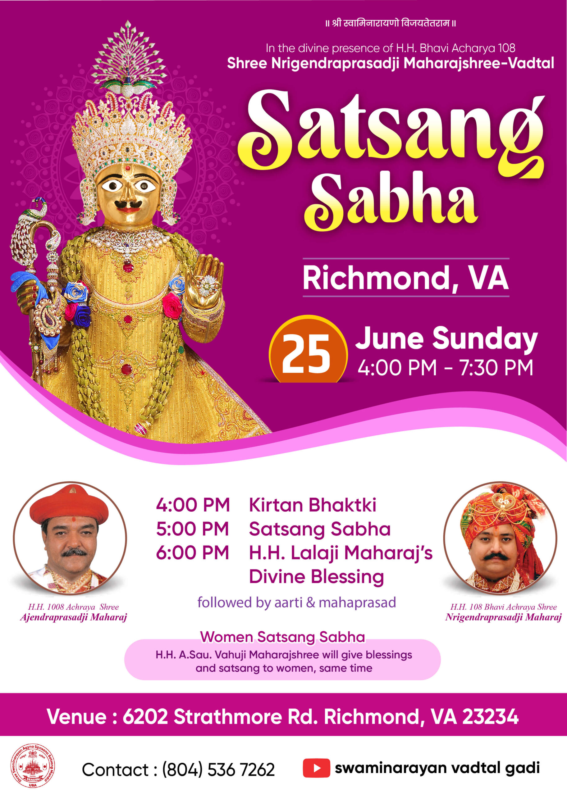 Satsang Sabha - Richmond - VA 25-06-2023