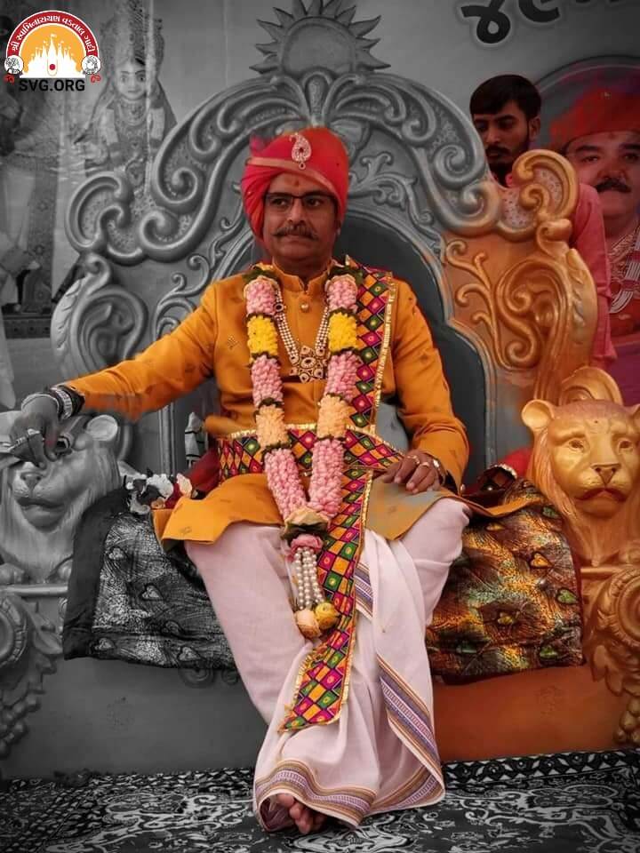 Bhupgarh Shree Lalji Maharaj Shree birthday celebrated Shree Rangpanchami 3 ink