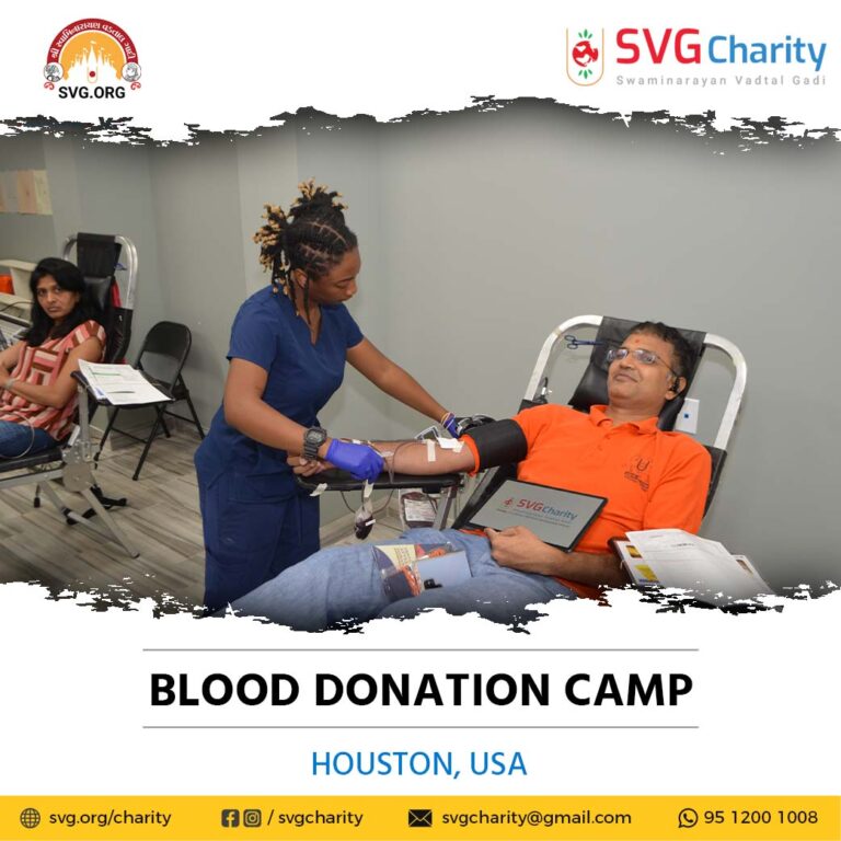 Blood Donation Camp – Vadtal Dham Houston USA